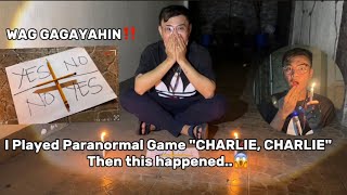 Scary Paranormal Game quotCHARLIE CHARLIEquot gone wrong [upl. by Neelat]