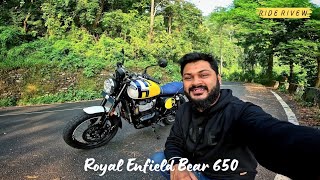 InDepth Practical Ride Review of Royal Enfield Interceptor BEAR 650  Is It Worthy Scrambler Now [upl. by Atalanti667]