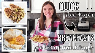 Quick and Easy Air Fryer Breakfasts For Busy Mornings [upl. by Ntisuj]