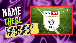 EFL Championship Top Scorer Quiz [upl. by Medor]