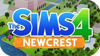 THE SIMS 4  BUILDING NEWCREST 🌃 — A NEW SERIES [upl. by Oikim]