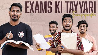 EXAMS KI TAYYARI Funny Exam Preparation  Warangal Diaries [upl. by Ahsenad862]