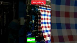 Sanforizing Check Fabricshorts short [upl. by Adis]