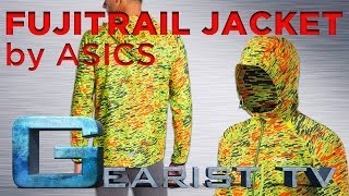 ASICS FUJITRAIL PACKABLE JACKET REVIEW  Gearistcom [upl. by Heimlich]