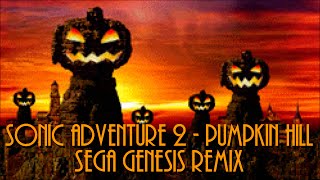 Sonic Adventure 2  Pumpkin Hill ZoneSega Genesis Remix [upl. by Annaet976]