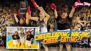 CHEERLEADING AND CHEEREATING WITH THESE MASCOTS  ANLAKAS KUMAIN KESA MAG CHEER   DIVINE TETAY [upl. by Leddy]