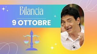 Bilancia ♎️ LOroscopo di Paolo Fox  9 Ottobre 2024  Aprite le ali si vola [upl. by Jaffe]