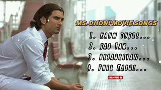 msdhoni movie songs all  Sushant Singh rajput  bollywood songs mixed [upl. by Nahtanha]