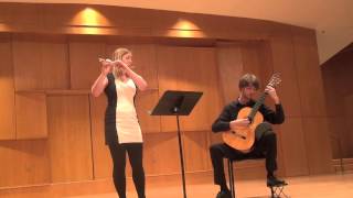 Liebermann  Sonata for Flute and Guitar Op 25 [upl. by Nylasej968]