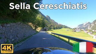 🇮🇹 Driving from Pontebba to Moggio di Sotto via Sella Cereschiatis on SP112 road [upl. by Persis]