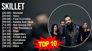 Skillet 2023 MIX  Top 10 Best Songs  Greatest Hits  Full Album [upl. by Eisserc]