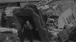 Buster Keaton Steamboat Bill Jr 1928 Storm in the Town [upl. by Annahoj417]