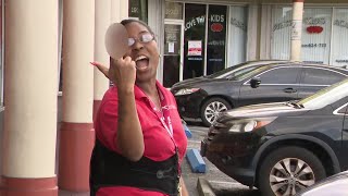 Family Dollar store employee fired after going off on Local 10 investigative reporter [upl. by Marras]