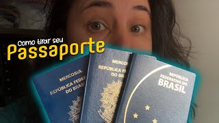 Como Tirar o Passaporte  Passo a Passo [upl. by Demitria]