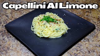 Capellini Al Limone  Classic Lemon Pasta Recipe [upl. by Manno628]