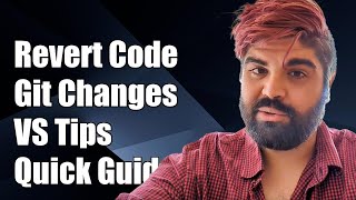 How to Revert Changes to Specific Code Blocks in Visual Studio with Git [upl. by Aeret371]