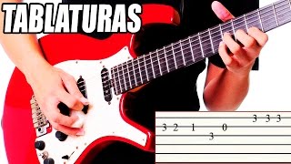 Aprende Como Leer Tablaturas de Guitarra Eléctrica en 3 minutos Curso de guitarra fácil TCDG [upl. by Atalanti]