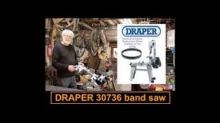 Draper 30736 metal bandsaw review  Prof Simon [upl. by Tarrsus]