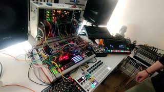 10 Eurorack Modular Techno Jam featuring Future Sound System FIL4 Timbral Sculptor [upl. by Enair]