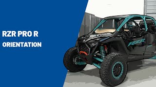 2025 RZR Pro R  Orientation  Polaris RZR® [upl. by Latoye]