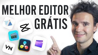 O MELHOR Editor de Vídeo grátis sem marca dágua [upl. by Perce]