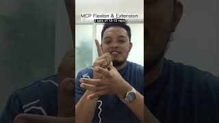 Jammed Finger Treatment Exercises  Basketball Finger Injury [upl. by Lekim]