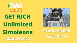 2022 The Sims Freeplay Simoleons cheat  100 Working IOSANDROID Dont Miss Out [upl. by Yeltnerb]