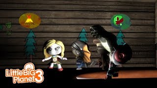 WELCOME TO CAMP FEAR  Little Big Planet 3 PS4 Multiplayer [upl. by Keryt]