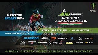 Rad Company Downhill Országos Bajnokság 2021  TEASER [upl. by Margalo217]