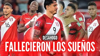 PERÚ ELIMINADO DE QATAR 2022 🏆 EL DOLOR DE AHOGARSE EN LA ORILLA 💔 EL FIN DE UNA ERA [upl. by Chaudoin]