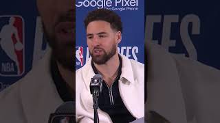 Klay Thompson on Draymond Greens ejection 🗣️ shorts [upl. by Maurey]