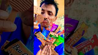 Oreo Dhoni biscuit 🍪 aur Kitkat chocolate🍫5050parlegbaronebutterscotchshortfeed [upl. by Nilo]