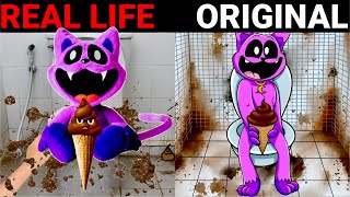 The Best TikTok of CatNap INSIDE out 2  REAL LIFE vs ORIGINAL  Poppy PlayTime Chapter 3 [upl. by Jackson]