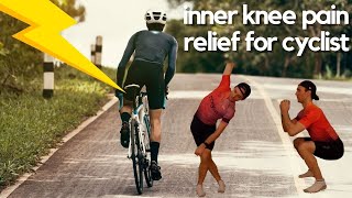 Cycling Inner Knee Pain Relief  What I specifically did to fix mine [upl. by Aleac743]