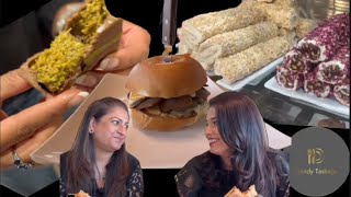 Trending Desi Street food amp Dubai Viral Kunafa Chocolate  Houston Halal Spots [upl. by Rekrap]