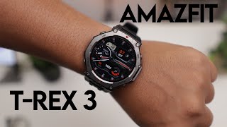 Smartwatch TERBAIK dan TERGANTENG dan TERKUAT dari Amazfit  Amazfit T Rex 3 [upl. by Onirefes656]