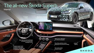 New 2024 Skoda Superb Interior Cabin Revealed [upl. by Ericksen]