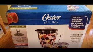 Must see Power boosted Oster Blender Unbox Make it fresh Part 1 [upl. by Aloke]