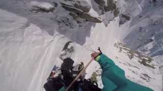 Chamonix 2015  Cosmiques couloir [upl. by Nessah]