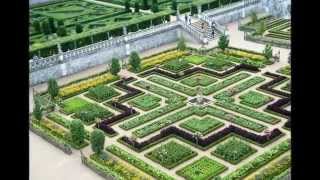 Chateau Villandry Gardens in Loire Valley from experienceloirecom [upl. by Irem229]