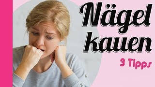 😬 Nägelkauen  mit Nägel kauen aufhören  3 Tipps für starke Mädchen [upl. by Aisekal]