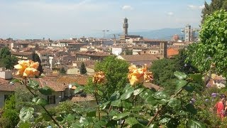 Il Giardino delle Rose di Firenze  The Rose Garden in Florence [upl. by Draner]