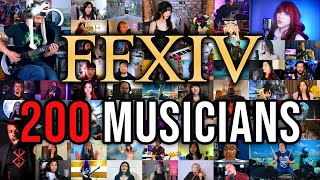 Final Fantasy XIV 10 Years Medley with 200 Musicians [upl. by Estrella694]