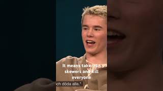 Edvin Ryding speaks Finnish🇫🇮 [upl. by Atem407]