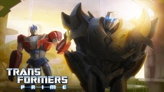 Transformers Prime  The Origin Story of Optimus Prime amp Megatron  Transformers Official [upl. by Michaela]