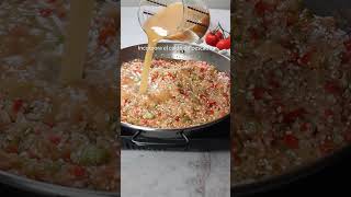 Paella de raya Un manjar lleno de sabor y tradición 🐟🥘  Prepárala en minutos [upl. by Name]