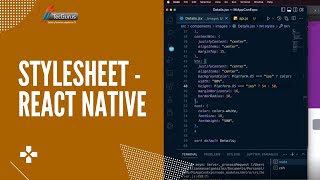 StyleSheet  React Native [upl. by Ailhad]