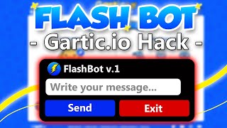 FLASH BOT V1 THE MOST POWERFUL HACK IN THE WORLD OF BOTS  GARTICIO HACK 🟦🟨 [upl. by Nifled]