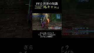 【FF12TZA】①ガ系なら直撃間隔が長い「対象キャンセル」【解説】月曜〜土曜投稿！ff ff12 弱くてニューゲーム [upl. by Neerom]