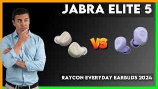 Jabra Elite 5 vs Raycon Everyday Earbuds 2024 Comparison [upl. by Fridlund302]